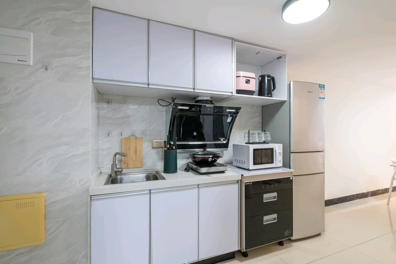 The kitchen is for cooking.
