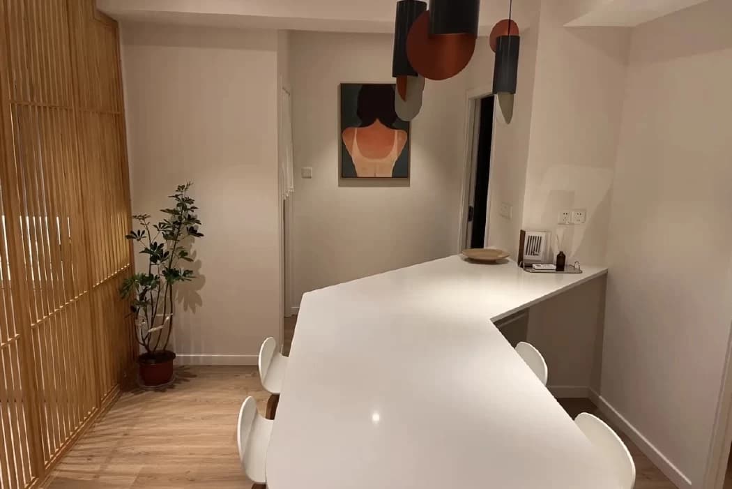 3-bedroom standard apartment for rent on Jianghan Road/Hankou River Beach | Xiaoxiaozhou (zzxx2038)