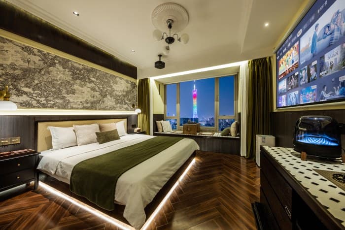 One-bedroom serviced apartment for rent in Zhujiang New Town/Provincial Museum | Xiao Wang Shushu