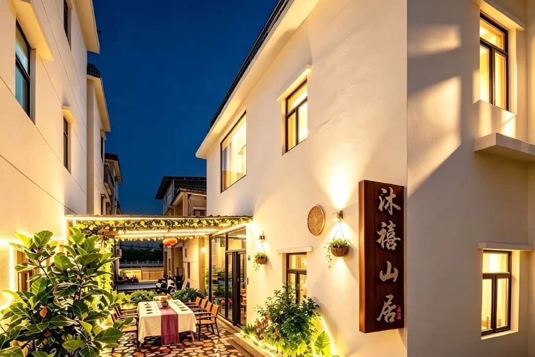 6-Bedroom Villa for Rent in Jiaochangwei/Dapeng Fortress | Muxi Mountain Residence
