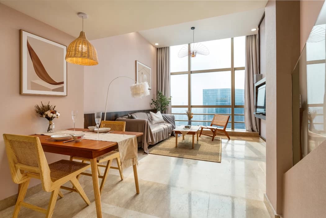 Entire duplex apartment for rent near Tianhe Sports Center/Taikoo Hui | Duoya Yi