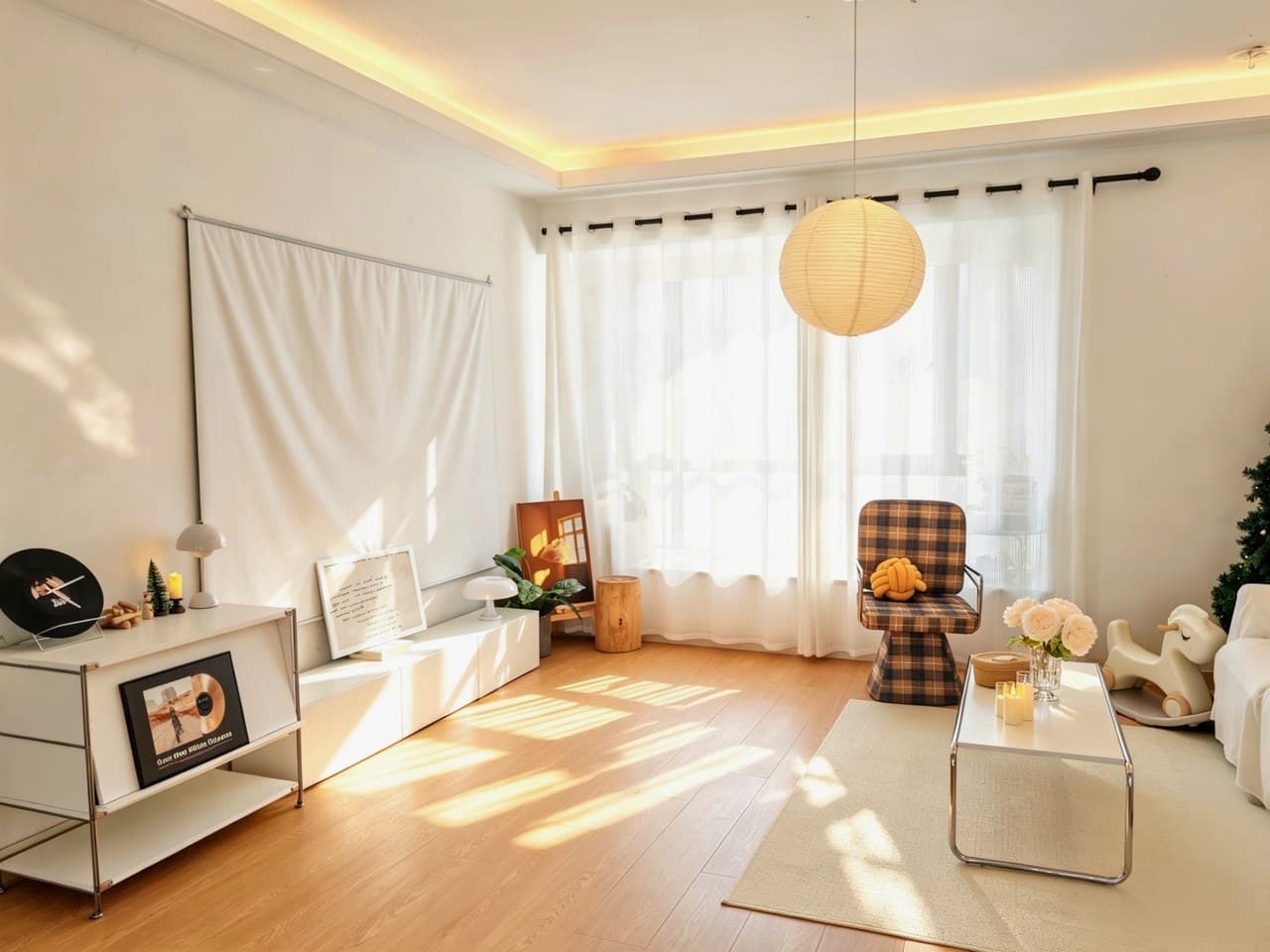 180 square meter large apartment with 5 bedrooms, 3 bathrooms and 2 living rooms