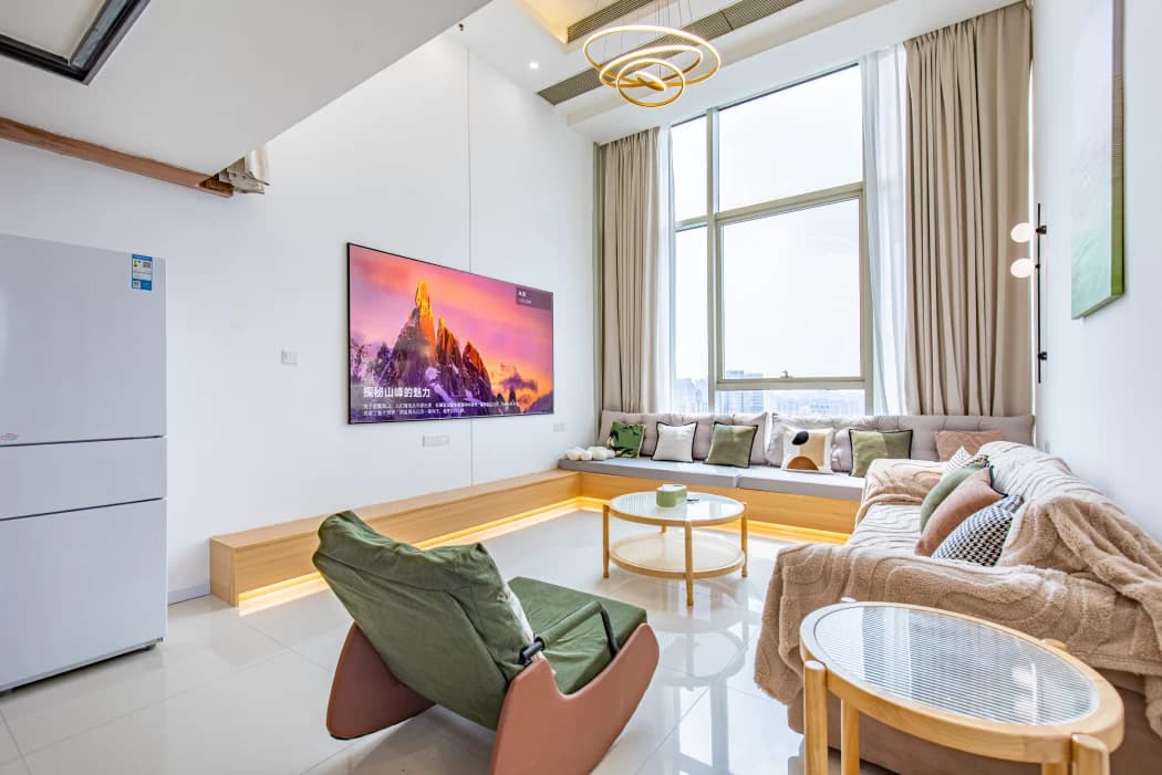 3-bedroom duplex apartment for rent near Haizhu Square/Beijing Road Pedestrian Street | Guangzhou Jiayue Boutique Apartment