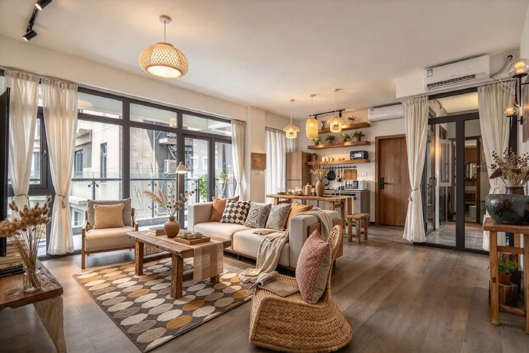 7-Bedroom Hotel-Style Apartment for Rent in Nanbin Road/Danzishi | SssYaya