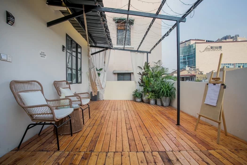 One-bedroom guesthouse for rent near Haizhu Square/Beijing Road Pedestrian Street | Anlan (Apartment)