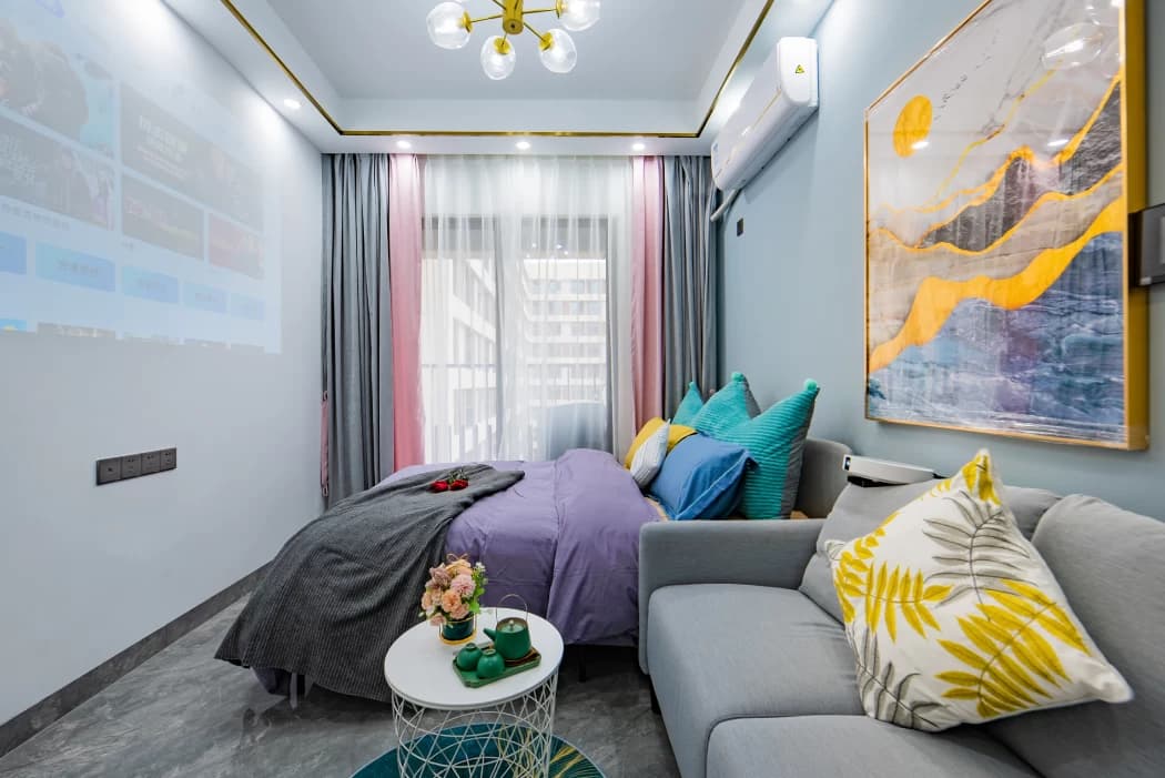 One-bedroom apartment for rent near Guangzhou Baiyun International Airport | gzmhwf