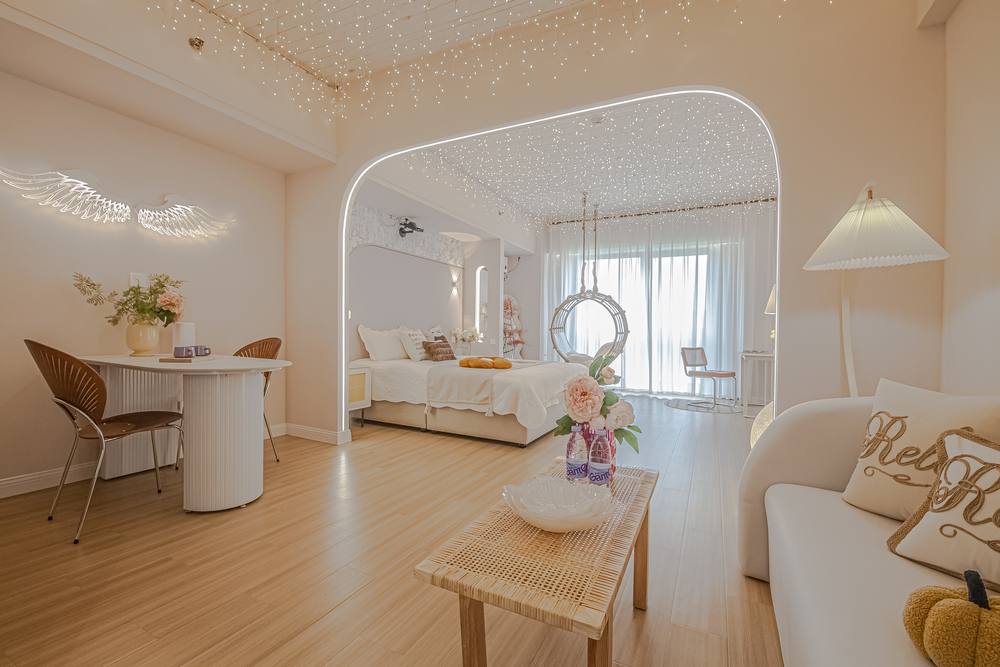 Smart king room near Jiangqiao Wanda and Hongqiao
