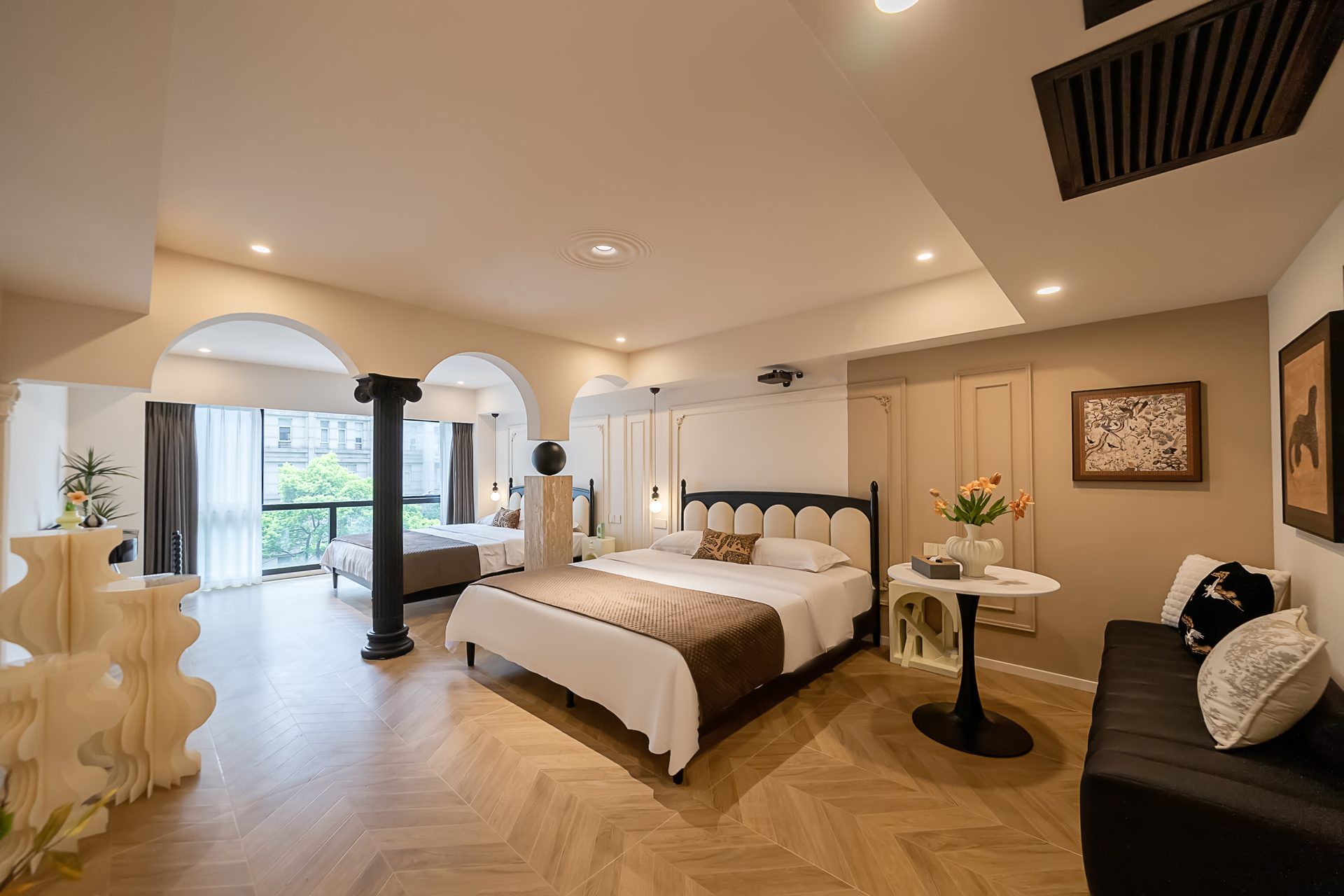 Sicily SR Jingxi French-Retro Twin Room