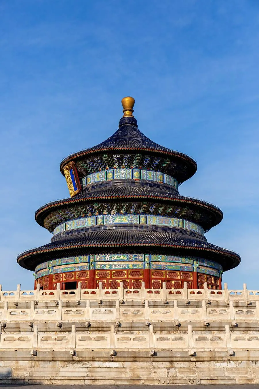 Temple of Heaven historic building in Beijing