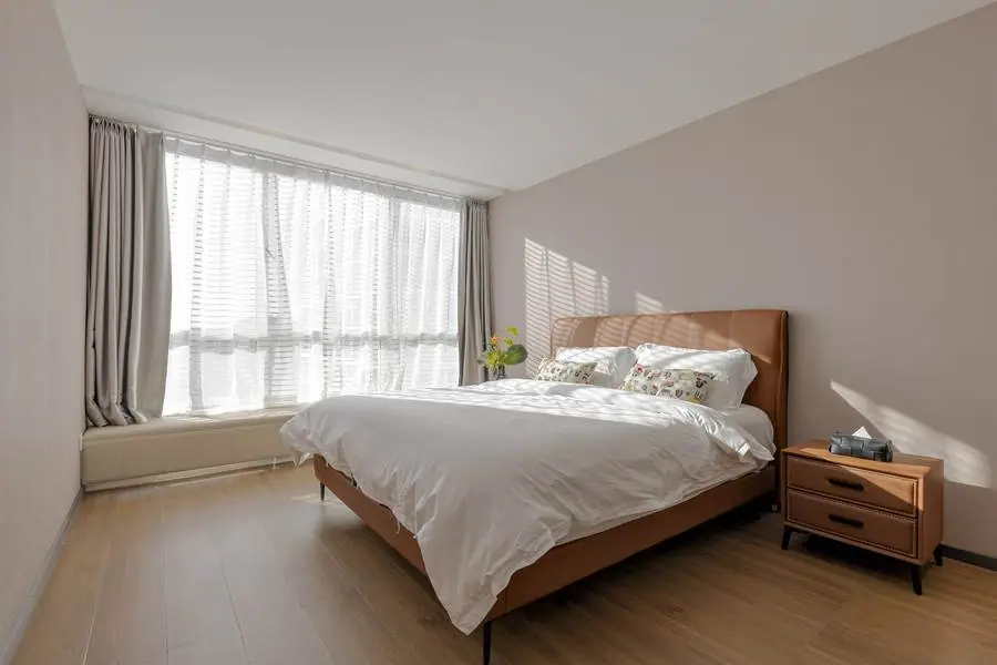 Bedroom in a Beijing apartment
