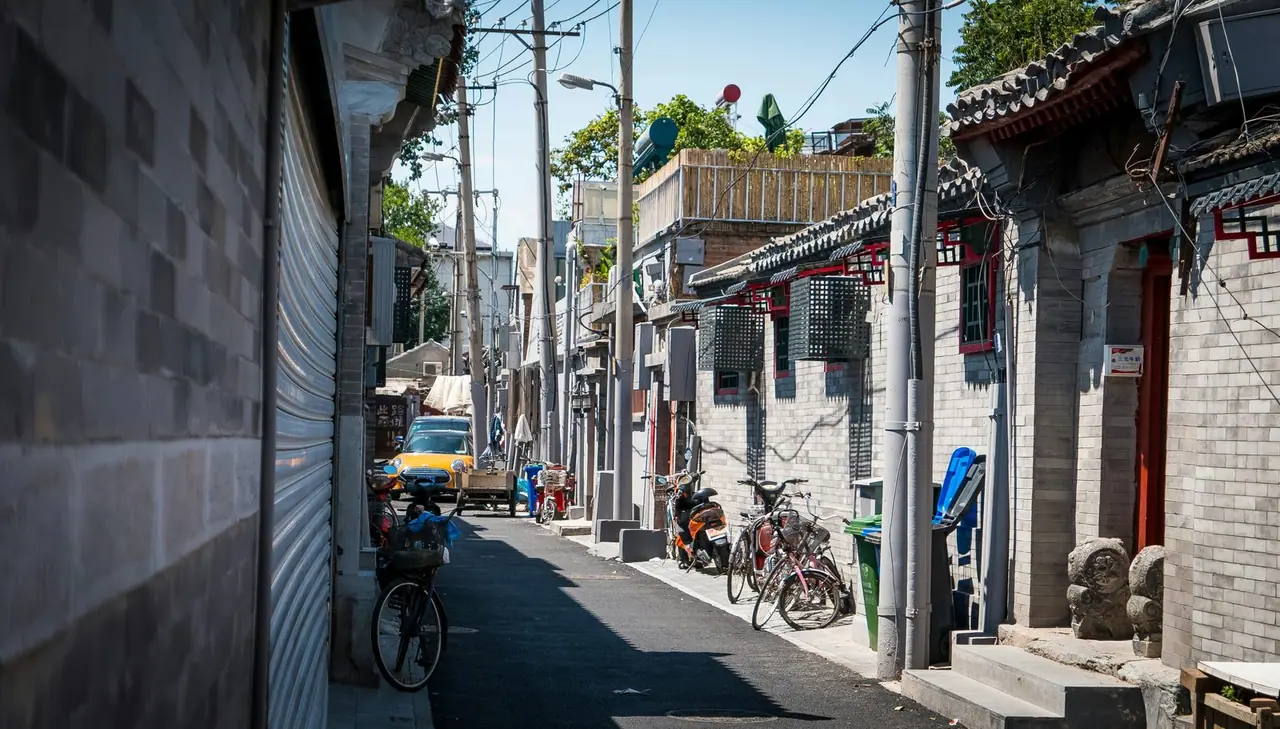 Wangfujing and Forbidden City neighborhood in Beijing